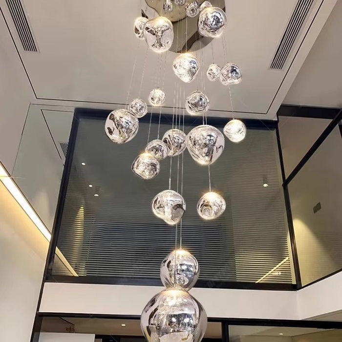 BAMDECOR LED Chandeliers Crystal Chandelier Nordic Lava Lamp Living Room Decoration Salon Interior Home Suitable for Bar, Cafe, Restaurant Room - Amazingooh Wholesale