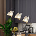 BAMDECOR LED Modern Bedroom Bedside Creative Butterfly Hanging Chandelier Light Fixtures for Stairs Nordic Decoration - Amazingooh Wholesale