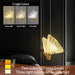 BAMDECOR LED Modern Bedroom Bedside Creative Butterfly Hanging Chandelier Light Fixtures for Stairs Nordic Decoration - Amazingooh Wholesale