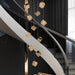 BAMDECOR LT02 18 Hanging Crystal Cube Chandelier LED Chandelier for Dining Room, Luxury Dimmable Enterway Led Pendant Lights Fixture (Gold) - Amazingooh Wholesale