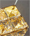 BAMDECOR LT02 18 Hanging Crystal Cube Chandelier LED Chandelier for Dining Room, Luxury Dimmable Enterway Led Pendant Lights Fixture (Gold) - Amazingooh Wholesale