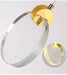 BAMDECOR LT03 11 Hanging Circle Crystal Chandelier for Dining Room, Luxury Dimmable Enterway Led Pendant Lights Fixture (Gold) - Amazingooh Wholesale
