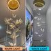 BAMDECOR LT05 13 Nordic Butterfly Luxury Chandeliers Pendant Lights for Villa Stair Home Decoration Modern Style Exquisite Chandelier (Gold) - Amazingooh Wholesale