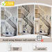 BAMDECOR LT08 18 - Heads Solid Crystal Teardrop Chandelier High Ceiling Foyers Entrance Chandeliers Staircase Long Pendant Light (Gold) - Amazingooh Wholesale