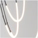BAMDECOR Minimalistic Retro LED Minimalism Designer Lustre Hanging Lamps Slender - Shape LED Pendant Light (Black) - Amazingooh Wholesale