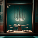 BAMDECOR Minimalistic Retro LED Minimalism Designer Lustre Hanging Lamps Slender - Shape LED Pendant Light (Black) - Amazingooh Wholesale