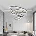 BAMDECOR Modern LED Chandelier, Dimmable Pendant Light with Remote Control Rings Round Ceiling Lighting Fixture 3 Color Temperatures Contemporary Chandeliers (4 Rings - Black) - Amazingooh Wholesale