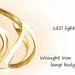 BAMDECOR Modern Pendant Light Chic Circular LED Chandelier Dimmable Irregular Hangning Lighting Adjustable Contemporary Droplight for Living Dining Room Bedroom (Gold) - Amazingooh Wholesale