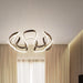 BAMDECOR Modern Pendant Light Chic Circular LED Chandelier Dimmable Irregular Hangning Lighting Adjustable Contemporary Droplight for Living Dining Room Bedroom (Black) - Amazingooh Wholesale