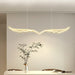 BAMDECOR Wing - Shaped LED Ceiling Light 3 - Color Changeable Stepless Dimming High Light Transmission Board Modern Lighting Fixture - Amazingooh Wholesale