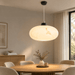 BAMDECOR YS0609 Faux Modern Alabaster Marble Oval Pendant Light (Matte Black) - Amazingooh Wholesale