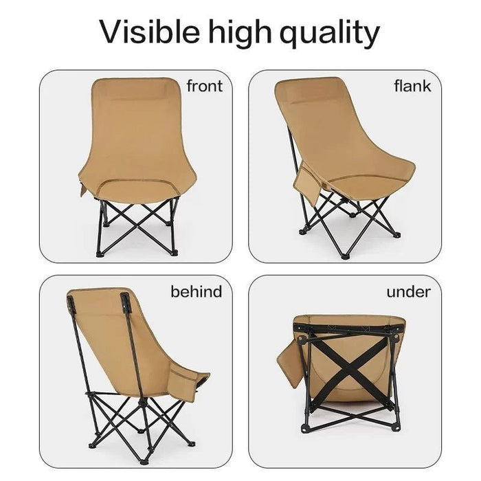 Camping Chair Folding Outdoor Portable Lightweight Fishing Beach Picnic - Amazingooh Wholesale