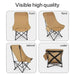 Camping Chair Folding Outdoor Portable Lightweight Fishing Beach Picnic - Amazingooh Wholesale