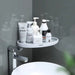 Ecoco Bathroom Corner Shower Shelf Corner Shower Caddy Shower Storage Organizer Wall Mounted for Bathroom, Kitchen, Toilet - Amazingooh Wholesale