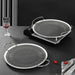Honeycomb Non - Stick Grill Skewer Plate, 316 Stainless Steel, Portable Barbecue Grill with Handle, Universal Induction Cooktop Compatible, Round Shape, Outdoor Camping BBQ Accessory - Amazingooh Wholesale