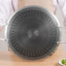 Honeycomb Non - Stick Grill Skewer Plate, 316 Stainless Steel, Portable Barbecue Grill with Handle, Universal Induction Cooktop Compatible, Round Shape, Outdoor Camping BBQ Accessory - Amazingooh Wholesale