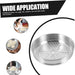 Housoutile 40cm Wok Steamer Dumpling Steamer Steaming Basket for Pot Dedicated Silver Accessories Stainless Steel Basket - Amazingooh Wholesale