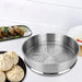 Housoutile 40cm Wok Steamer Dumpling Steamer Steaming Basket for Pot Dedicated Silver Accessories Stainless Steel Basket - Amazingooh Wholesale
