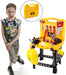 Kids Tool Set Toys for Toddlers Tool Set Kids Workbench Power Tools Workshop with Realistic Electric Drill Safety Goggles Screws Hammer Wrench & More Tools for Kids Tool Bench Toy Work Bench 100pcs - Amazingooh Wholesale