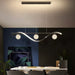Luxury Hand Blown Glass LED Pendant Light 100cm Adjustable 3 Color Dimmable Remote Control for Dining Bar Living Room - Amazingooh Wholesale
