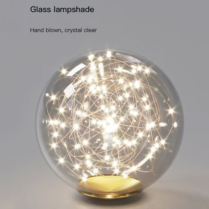 Luxury Hand Blown Glass LED Pendant Light 100cm Adjustable 3 Color Dimmable Remote Control for Dining Bar Living Room - Amazingooh Wholesale