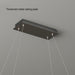 Modern Minimalist Oval Pendant Light Adjustable LED Chandelier for Dining Room, Bar, and Office - Amazingooh Wholesale