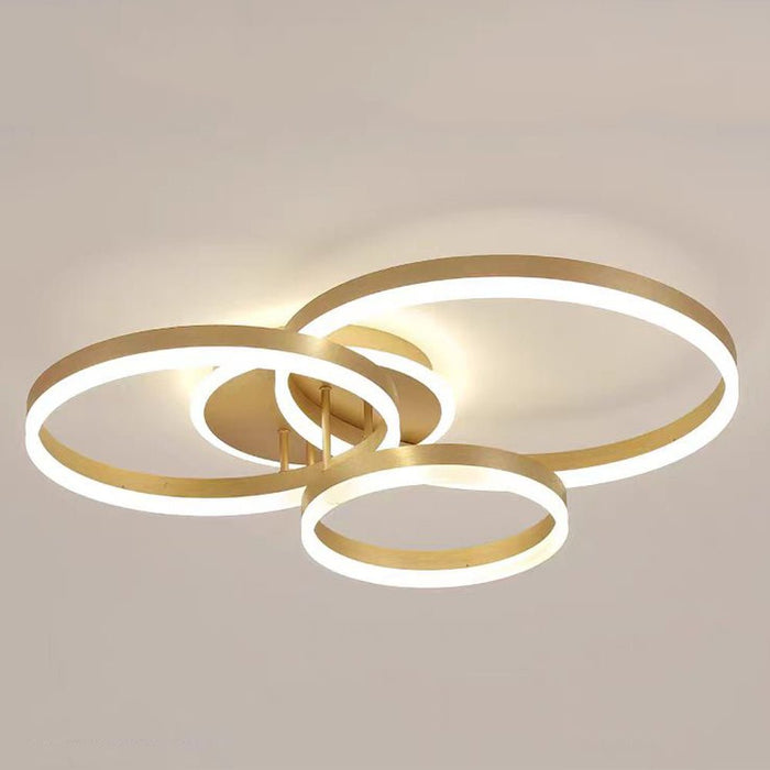 Modern Minimalist Round LED Ceiling Light Adjustable 3 - Color Modes for Bar, Dining Room, Office - Amazingooh Wholesale