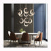 Moon Stair Chandelier Golden Luxury Villa Duplex Staircase Chandelier Apartment Revolving Loft Hollow Living Room (Dimmable Control) - Amazingooh Wholesale