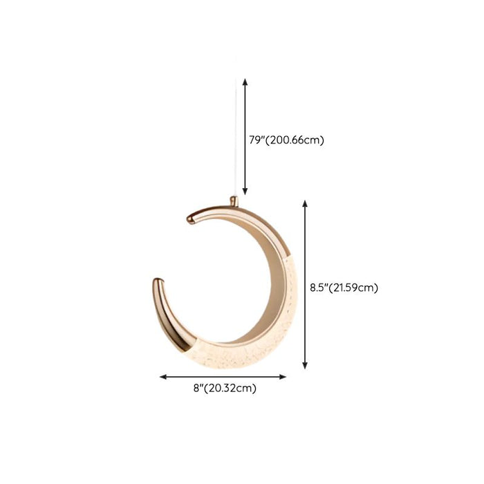 Moon Stair Chandelier Golden Luxury Villa Duplex Staircase Chandelier Apartment Revolving Loft Hollow Living Room (Dimmable Control) - Amazingooh Wholesale