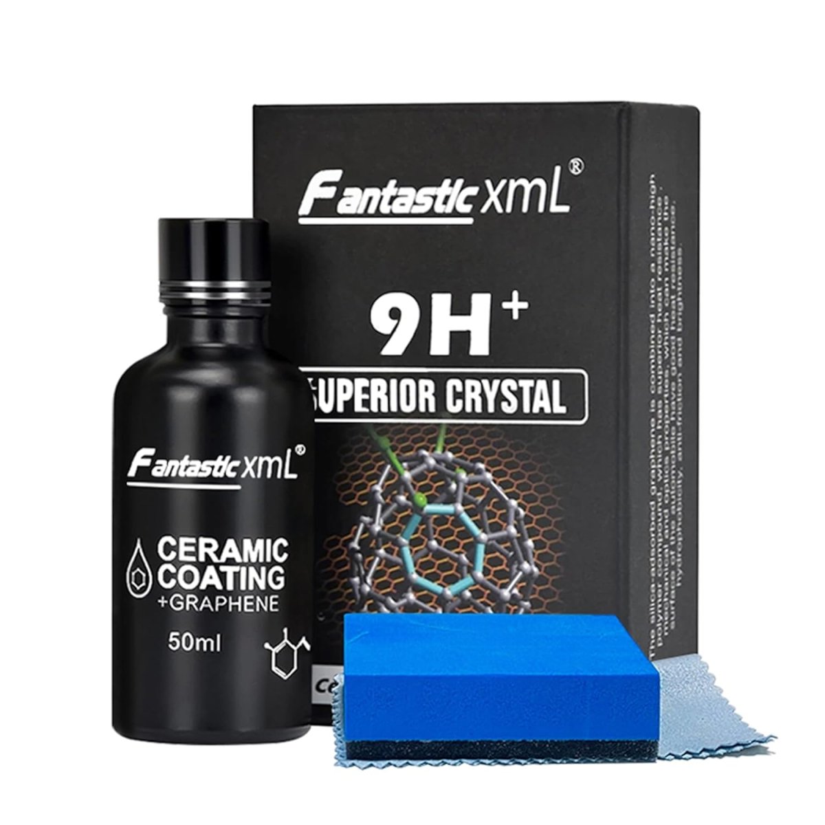 Nano Ceramic Car Paint Protection 9H Coating with GRAPHENE 50ml RoHs ...