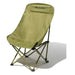RAZOJESS Camping Chair Folding Outdoor Portable Lightweight Fishing Beach Picnic Bamboo Green - Amazingooh Wholesale