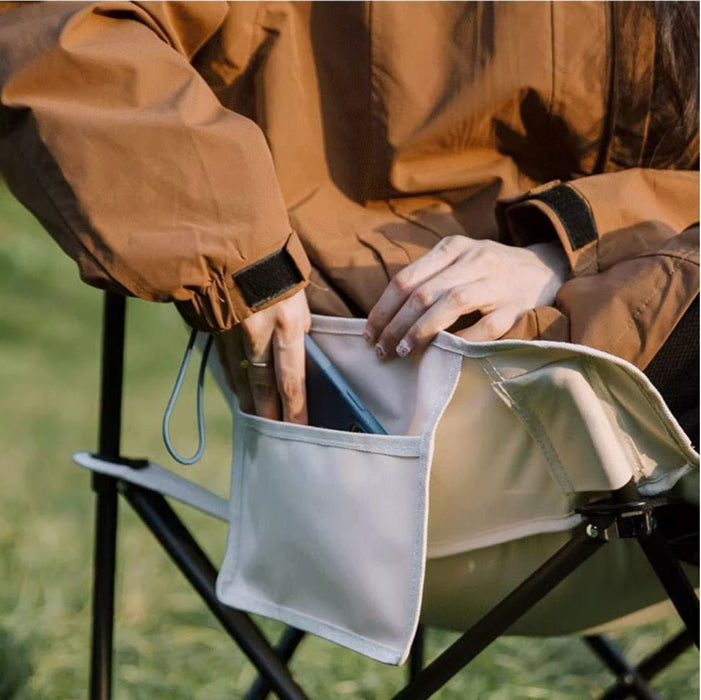 RAZOJESS Moon Chair for Outdoor Camping Fishing Picnic (Green/Sky Blue/Khaki) (Copy) - Amazingooh Wholesale