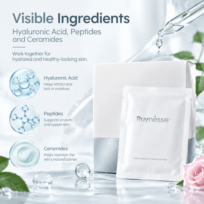RUYNESSE Cellular Repair and Moisturise Mask 10pcs - Amazingooh Wholesale