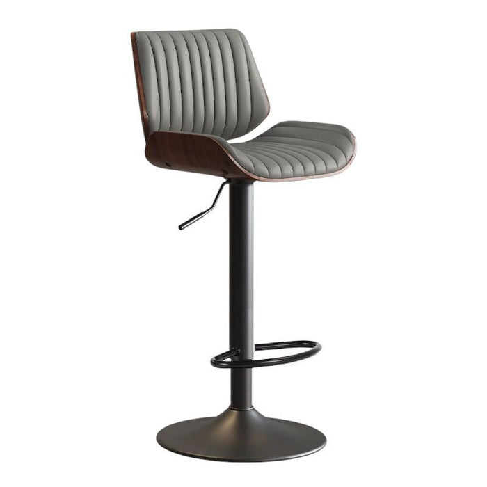 SERENITà European Wooden Modern Bar Stools Bistro Stool with Rotating and Aerodynamic Multi - levelled - Amazingooh Wholesale