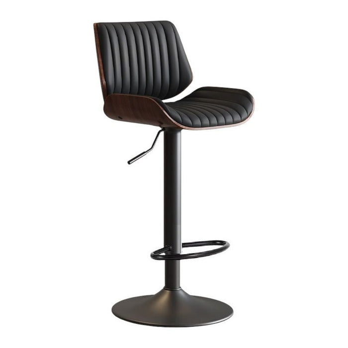 SERENITà European Wooden Modern Bar Stools Bistro Stool with Rotating and Aerodynamic Multi - levelled - Amazingooh Wholesale