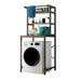 SERENITà Heavy Duty Front Load 3 - Tier Over Washing Machine Storage Rack Shelf Organizer Stand (Black) - Amazingooh Wholesale