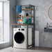 SERENITà Heavy Duty Front Load 3 - Tier Over Washing Machine Storage Rack Shelf Organizer Stand (Black) - Amazingooh Wholesale