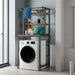 SERENITà Heavy Duty Front Load 3 - Tier Over Washing Machine Storage Rack Shelf Organizer Stand (Black) - Amazingooh Wholesale