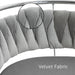SERENITà Silver Swivel Upholstered Velvet Adjustable Height Counter Stool with Metal Frame Grey (Set of 2) - Amazingooh Wholesale