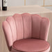 SERENITà Swivel Bar Stools Bar Height Set of 2 Adjustable Upholstered Counter Barstool Velvet Bar Chairs with Back/Gold Base for Kitchen Island/Bar/Cafe - Pink - Amazingooh Wholesale