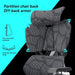 SIHOO X5 Pro Gaming Chair Grey Frame with Grey Mesh - Amazingooh Wholesale