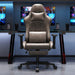 Stylish Retro Gaming Office Chair Racing Executive Footrest Computer Seat PU Leather - Amazingooh Wholesale