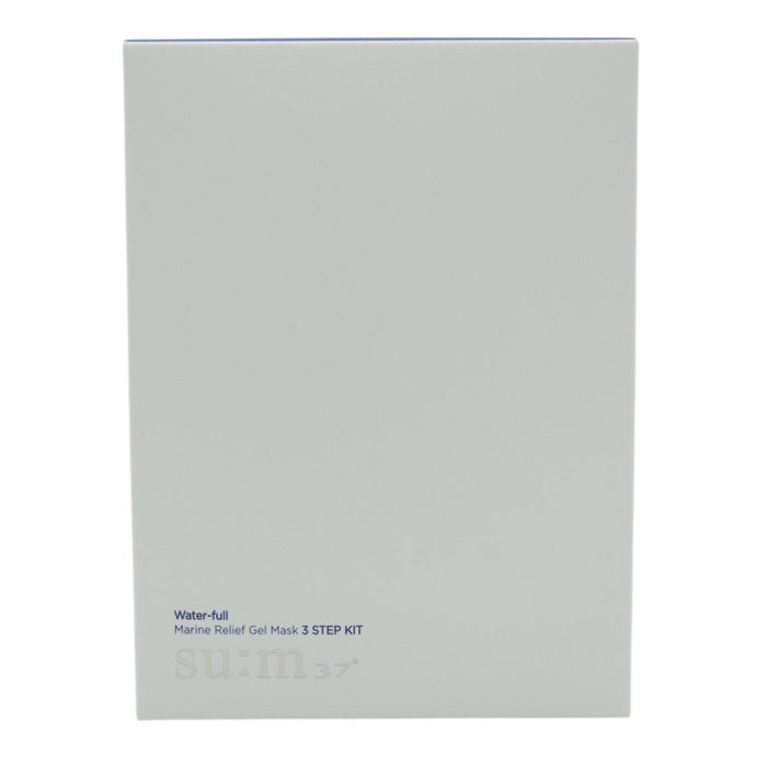 Su:m37 Water - full Marine Relief Gel Mask 3 STEP KIT Set(10Sheets)+Samples(5ea) - Amazingooh Wholesale