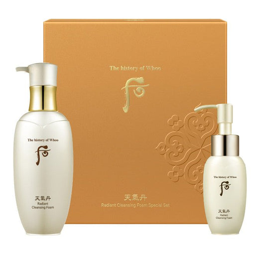 The History of Whoo Cheongidan Radiant Cleansing Foam Special Set - Amazingooh Wholesale