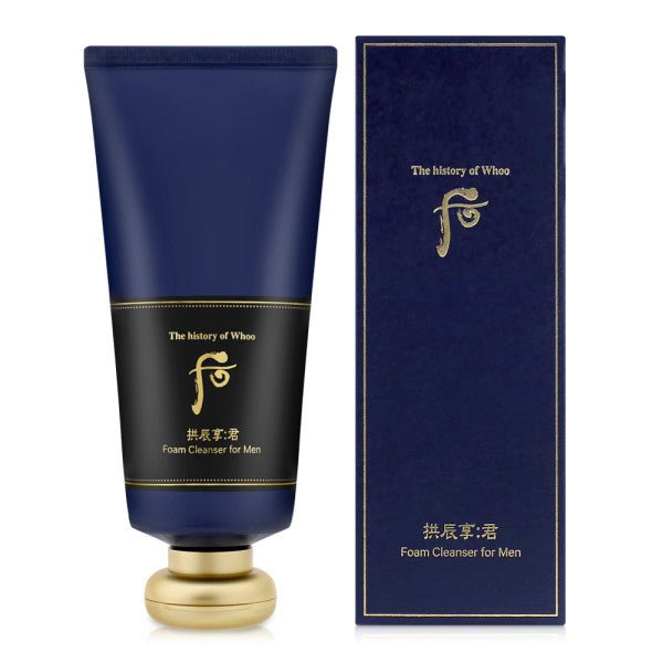 The History of Whoo Gongjinhyang Ja Yang Foam Cleanser for Men 180ml - Amazingooh Wholesale
