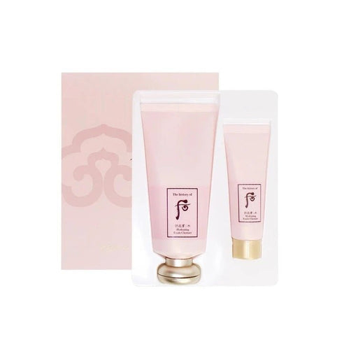 The History of Whoo Gongjinhyang Soo Hydrating Foam Cleanser 180ml Special Set - Amazingooh Wholesale