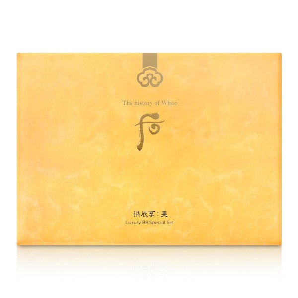 The History of Whoo Gongjinhyang:Mi Luxury BB Cream Jan. 2025 Set (4 Items) - Amazingooh Wholesale