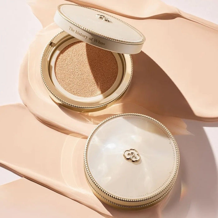 The History of Whoo Luxury Golden Cushion Glow #21 +Refill x2 Special Set - Amazingooh Wholesale