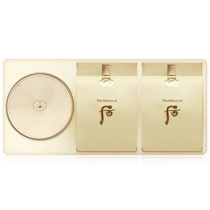The History of Whoo Luxury Golden Cushion Glow #21 +Refill x2 Special Set - Amazingooh Wholesale