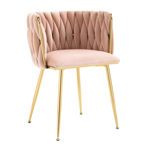 Upholstered Dining Chair Velvet Modern Chair Accent Chair Living Room Set of 2 - Amazingooh Wholesale